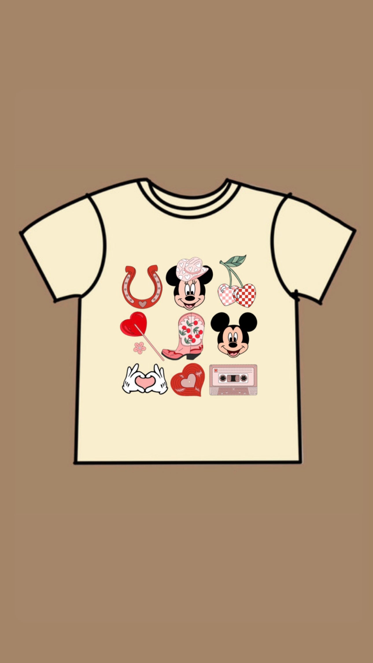 Rodeo LOVE Cowgirl Mouse