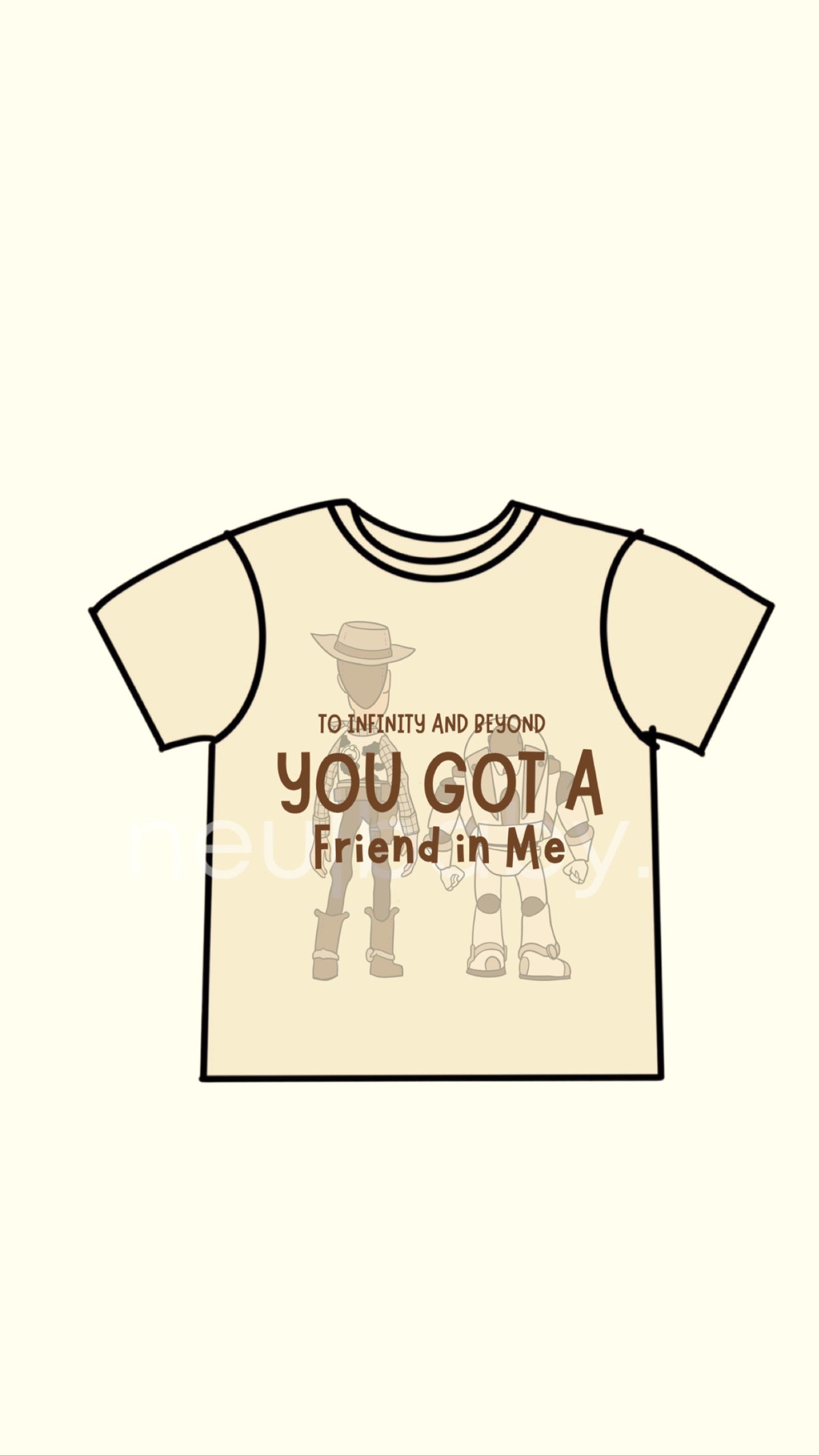 Front + Back Neutral Best Buds