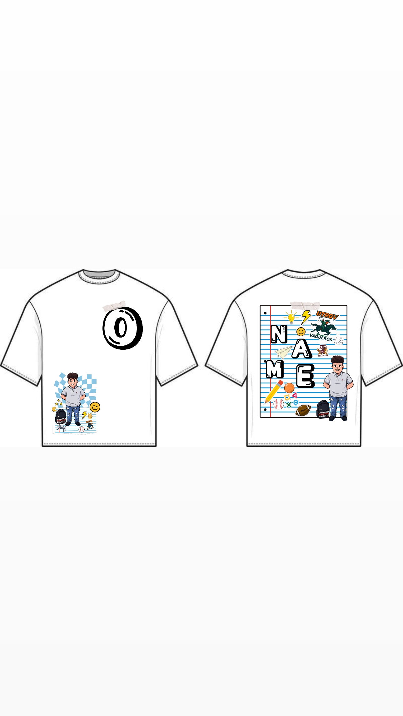 Custom—Sticker Notebook Drifit