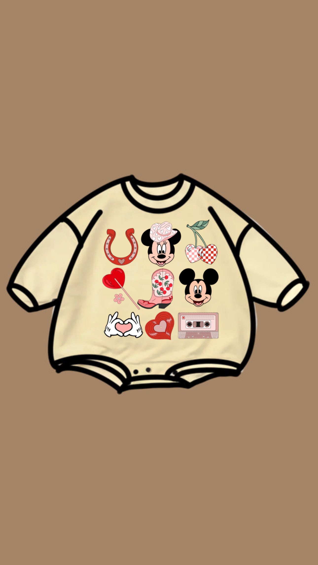 Rodeo LOVE Cowgirl Mouse