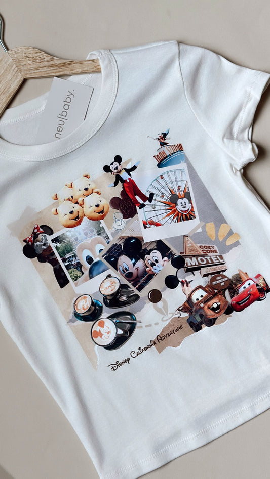 Magical CA Scrapbook Baby Tee
