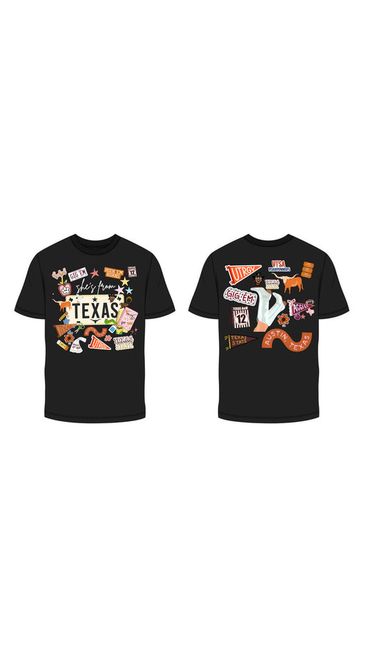 COLLEGE DRIFIT DOUBLE SIDED SHIRT