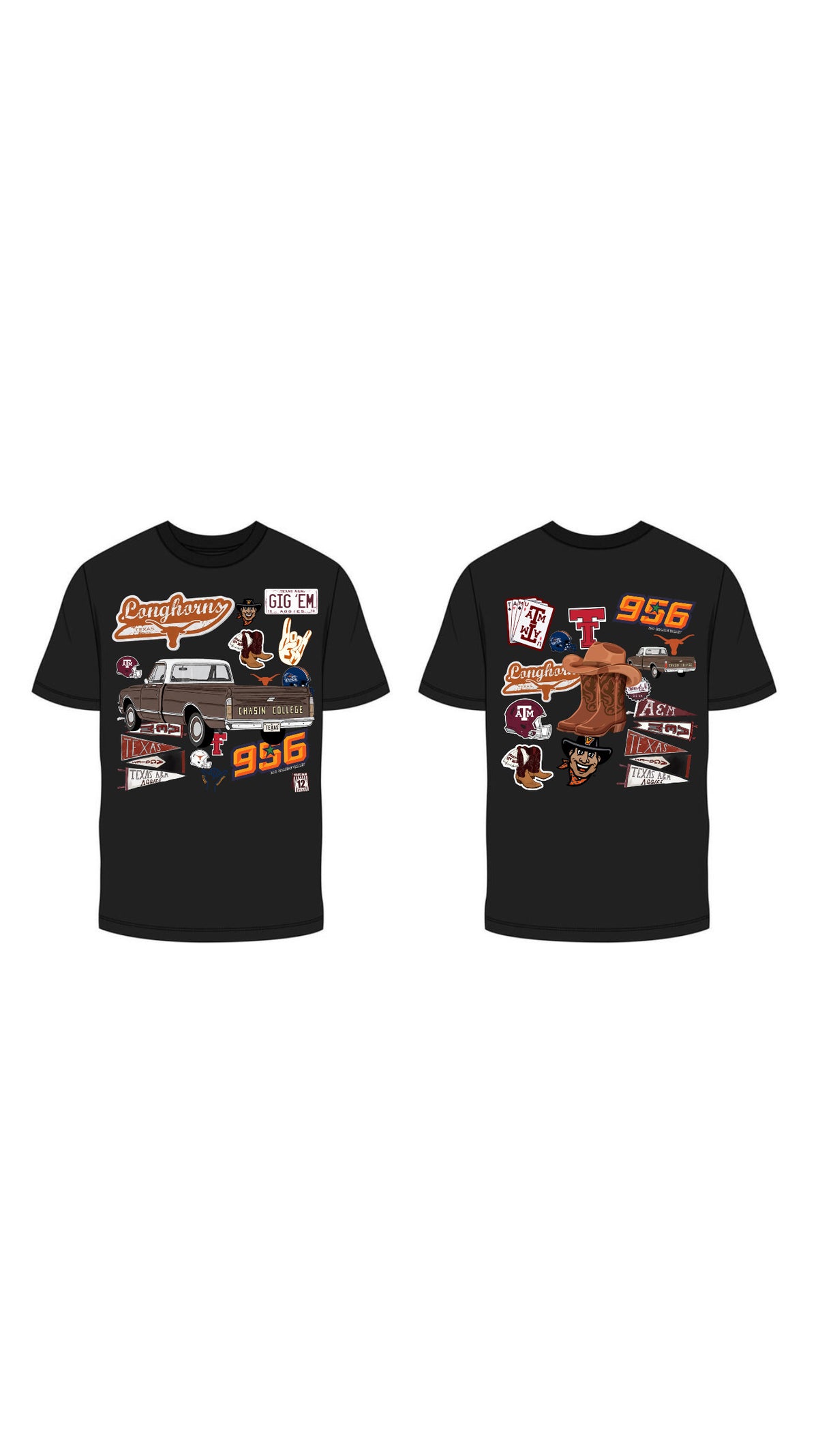 COLLEGE DRIFIT DOUBLE SIDED SHIRT