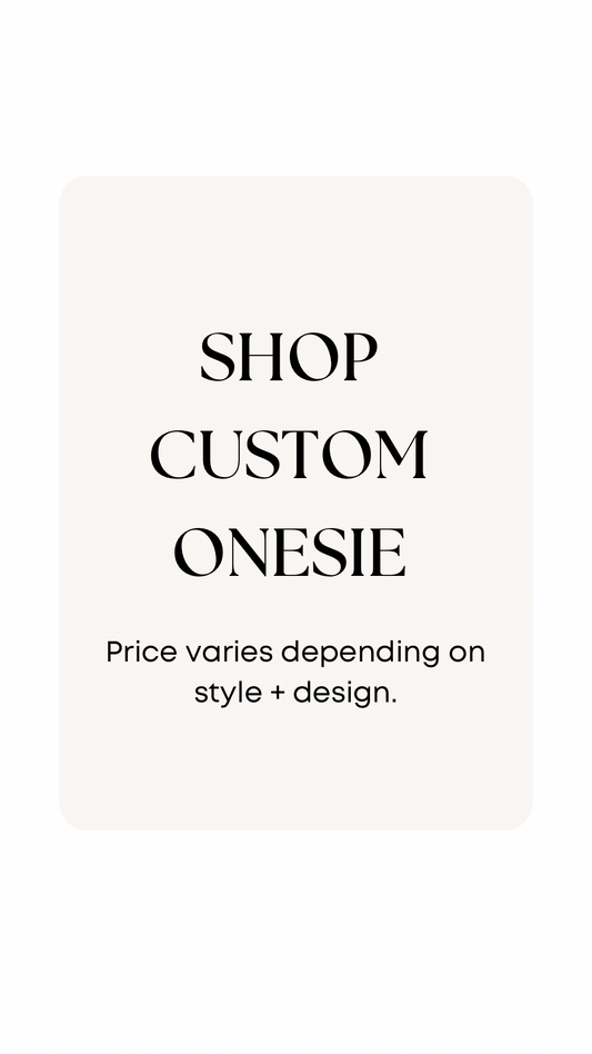 Custom Onesie